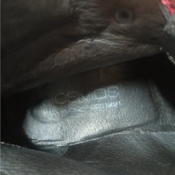 Boemos Leather Combat boots. Size 38=7.5 - Picture 5 of 6